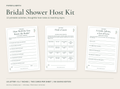 Sage Botanical Bridal Shower Host Kit